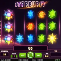 Rooli Casino - Starburst Slot Game